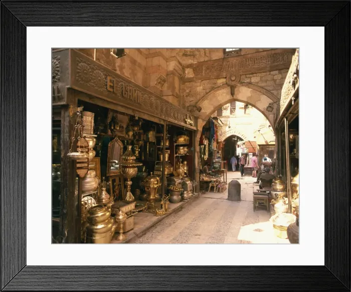 Framed Print : Khan-el-Khalili Bazaar, Cario, Egypt, North Africa, Africa Framed Print : Khan-el-Khalili Bazaar, Cario, Egypt, North Africa, Africa