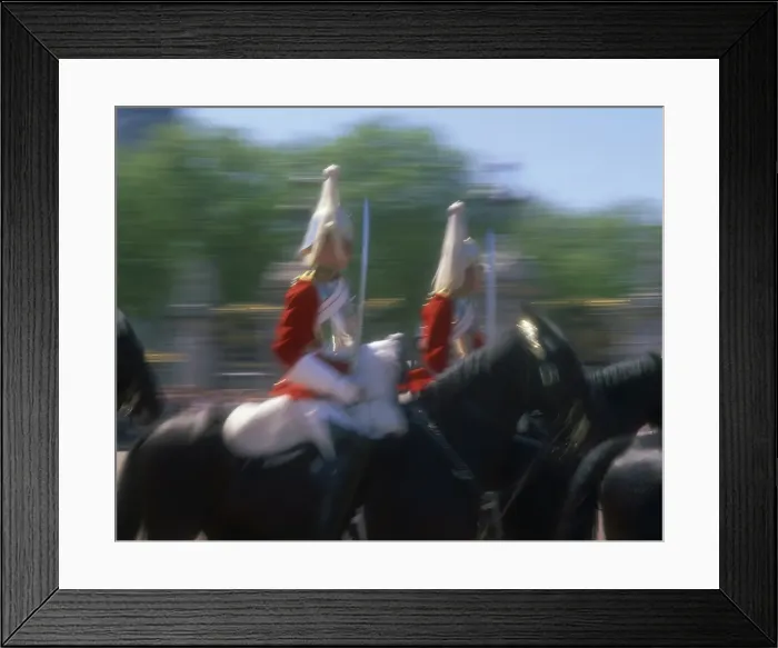 Framed Print : Changing the Guards, Buckingham Palace, London, England, United Kingdom, Europe
