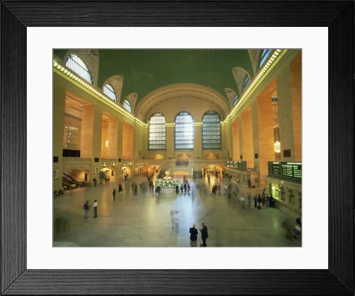 Framed Print : Interior of Grand Central Station, New York, United States of America, North America Framed Print : Interior of Grand Central Station, New York, United States of America, North America