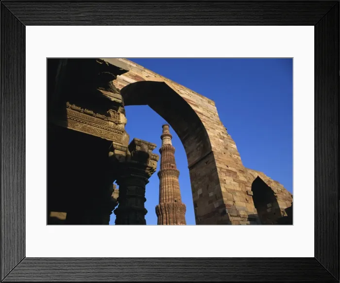 Framed Print : The Qutub Minar, UNESCO World Heritage Site, Delhi, India, Asia Framed Print : The Qutub Minar, UNESCO World Heritage Site, Delhi, India, Asia