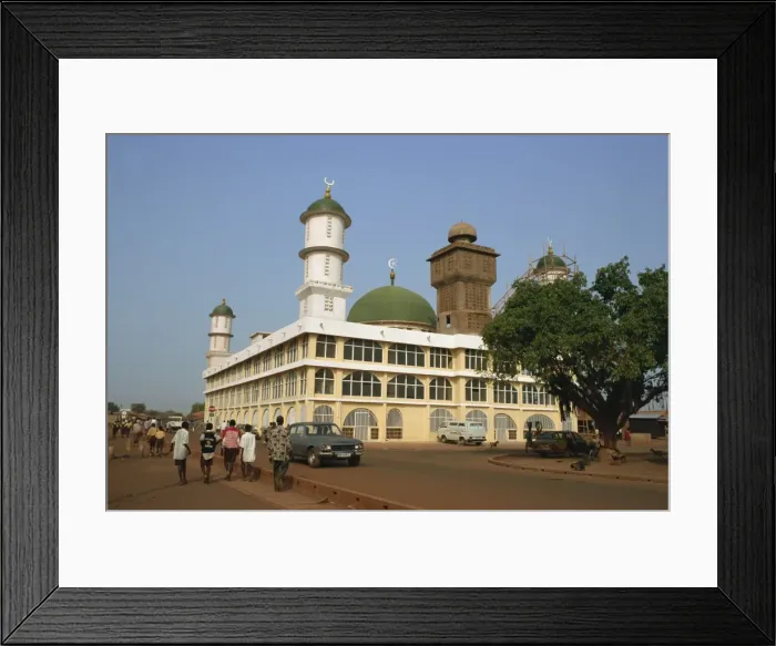Framed Print : Main mosque, Tamale, capital of Northern Region, Ghana, West Africa, Africa Framed Print : Main mosque, Tamale, capital of Northern Region, Ghana, West Africa, Africa