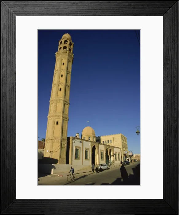 Framed Print : Main mosque, Tozeur, Tunisia, North Africa, Africa Framed Print : Main mosque, Tozeur, Tunisia, North Africa, Africa