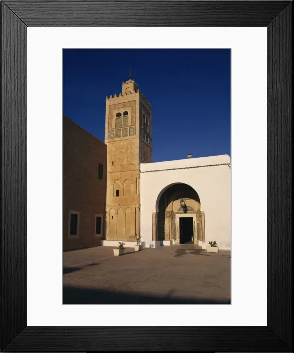 Framed Print : Mausoleum, also incorrectly known as the Barbier Mosque, Barbier, Kairouan Framed Print : Mausoleum, also incorrectly known as the Barbier Mosque, Barbier, Kairouan