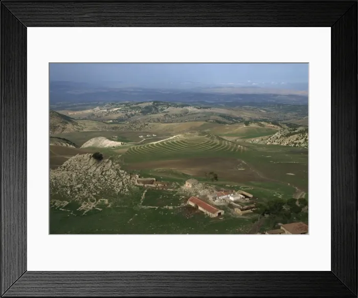 Framed Print : Small farm outside village of Sidi Mansour, Le Kef, Tunisia, North Africa, Africa Framed Print : Small farm outside village of Sidi Mansour, Le Kef, Tunisia, North Africa, Africa