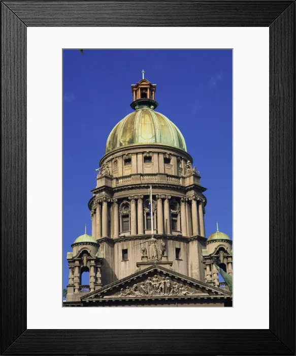 Framed Print : Dome of City Hall, Durban, Natal, South Africa, Africa