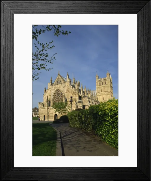 Framed Print : Cathedral, Exeter, Devon, England, United Kingdom, Europe Framed Print : Cathedral, Exeter, Devon, England, United Kingdom, Europe