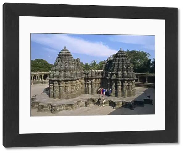 Hoysala period Somnathpur Temple, near Mysore, Karnataka, India, Asia