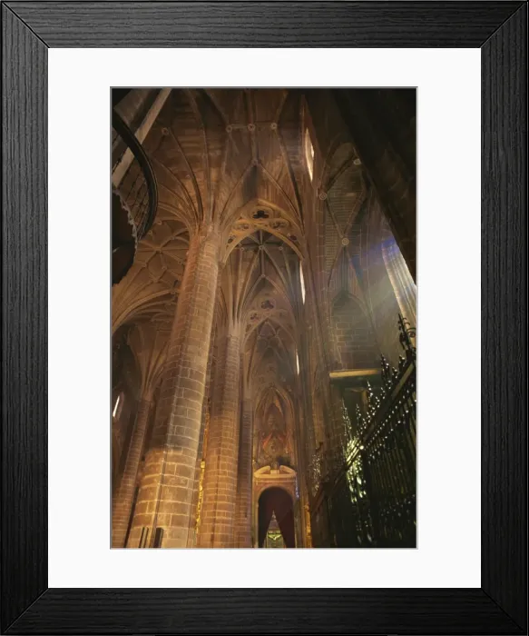 Framed Print : Logrono Cathedral, La Rioja Province, Spain, Europe Framed Print : Logrono Cathedral, La Rioja Province, Spain, Europe