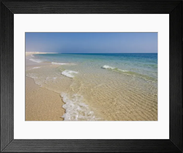 Framed Print : Ripples on beach, Sealine Beach Resort, Qatar, Middle East Framed Print : Ripples on beach, Sealine Beach Resort, Qatar, Middle East