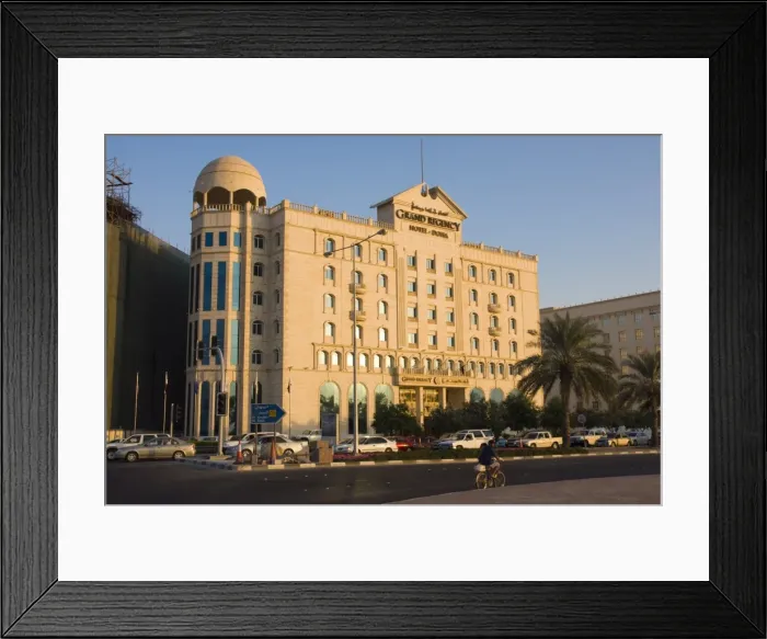 Framed Print : Grand Regency Hotel, Doha, Qatar, Middle East Framed Print : Grand Regency Hotel, Doha, Qatar, Middle East