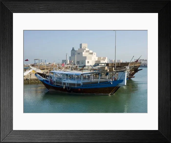 Framed Print : Doha Museum of Islamic Arts, Doha, Qatar, Middle East Framed Print : Doha Museum of Islamic Arts, Doha, Qatar, Middle East