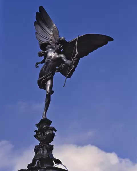 Statue of Eros, Piccadilly Circus, London, England, United Kingdom, Europe