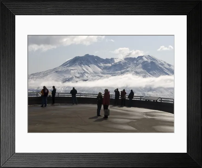 Framed Print : Mount St. Helens, with steam plume from rising dome within crater, seen from Johnston Ridge Visitor Centre, Washington state, United States of America Framed Print : Mount St. Helens, with steam plume from rising dome within crater, seen from Johnston Ridge Visitor Centre, Washington state, United States of America