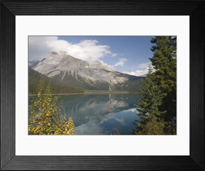 Framed Print : Emerald Lake, Yoho National Park, UNESCO World Heritage Site, Rocky Mountains Framed Print : Emerald Lake, Yoho National Park, UNESCO World Heritage Site, Rocky Mountains
