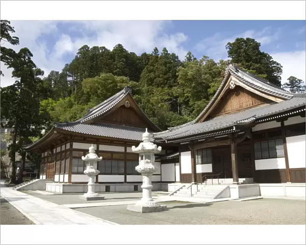 Zen Buddhist temple of Zenpo-ji, Tsuruoka, Yamagata-ken, northwestern Honshu, Japan