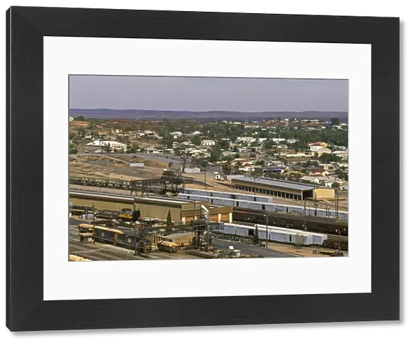 Broken Hill, the famous mining town (the Silver City), declined but still producing silver