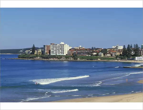The seafront at Cronulla Park, south of Botany Bay and Sydney Central Business District, Cronulla