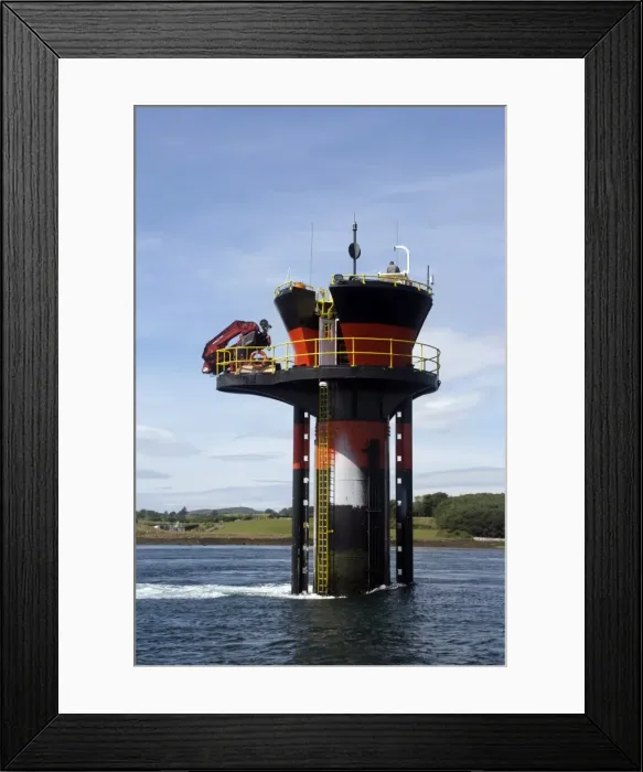 Framed Print : Experimental tidal generator, Strangford Lough, County Down, Ulster, Northern Ireland Framed Print : Experimental tidal generator, Strangford Lough, County Down, Ulster, Northern Ireland