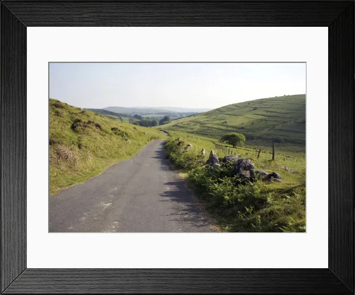 Framed Print : Lane, Challacombe, Dartmoor, Devon, England, United Kingdom, Europe Framed Print : Lane, Challacombe, Dartmoor, Devon, England, United Kingdom, Europe