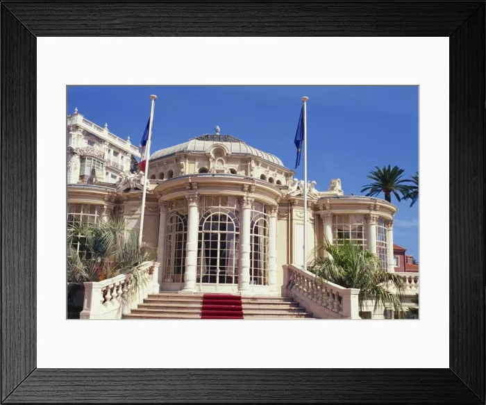 Framed Print : Belle Epoque Rotunda, Beaulieu-sur-Mer, Alpes-Maritimes, Cote d Azur Framed Print : Belle Epoque Rotunda, Beaulieu-sur-Mer, Alpes-Maritimes, Cote d Azur