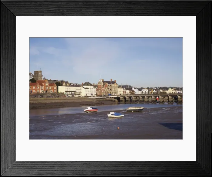 Framed Print : River Torridge, Bideford, Devon, England, United Kingdom, Europe Framed Print : River Torridge, Bideford, Devon, England, United Kingdom, Europe