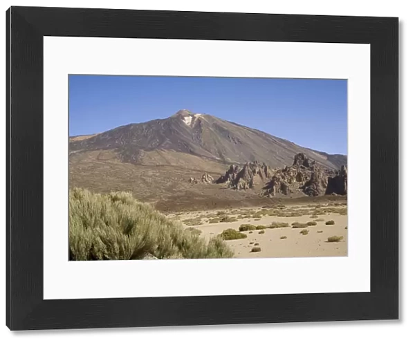 Mount Teide from Llano de Ucanca, Tenerife, Canary Islands, Spain, Europe