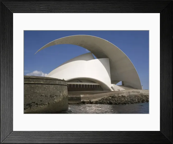 Framed Print : Auditorium, Santa Cruz, Tenerife, Canary Islands, Spain, Atlantic, Europe Framed Print : Auditorium, Santa Cruz, Tenerife, Canary Islands, Spain, Atlantic, Europe