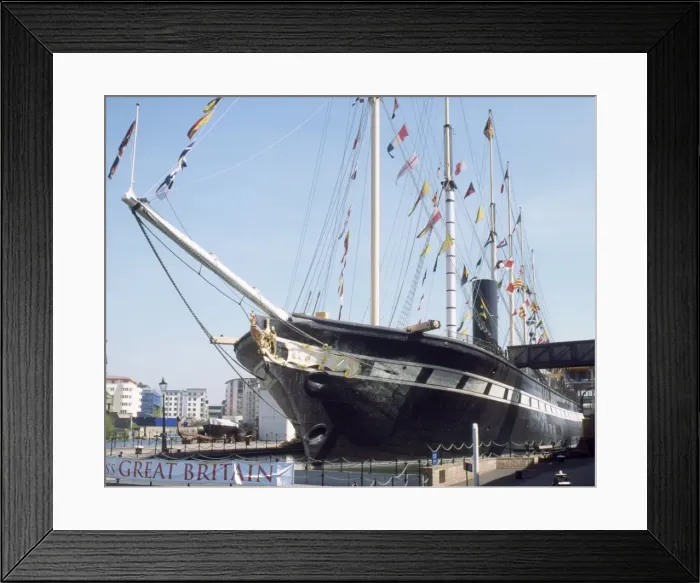 Framed Print : Great Britain steamship, Bristol, England, United Kingdom, Europe Framed Print : Great Britain steamship, Bristol, England, United Kingdom, Europe