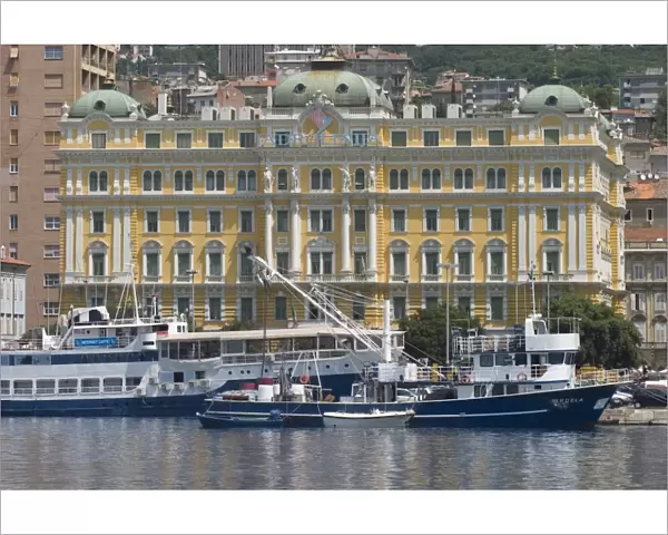 Harbour, Rijeka, Croatia, Europe
