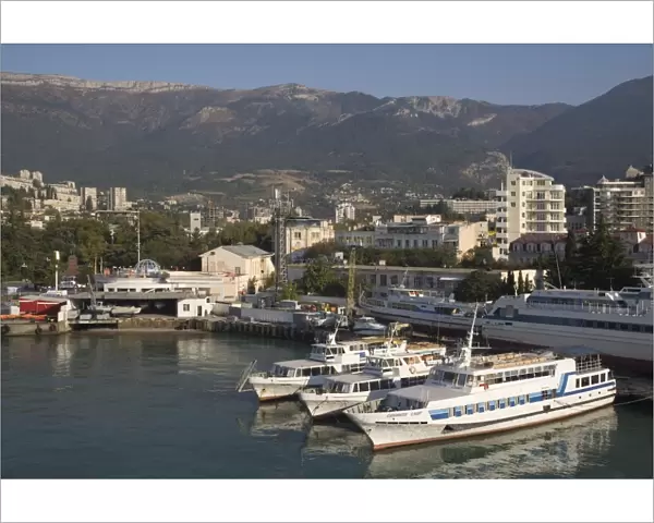 Harbour, Yalta, Crimea, Ukraine, Europe