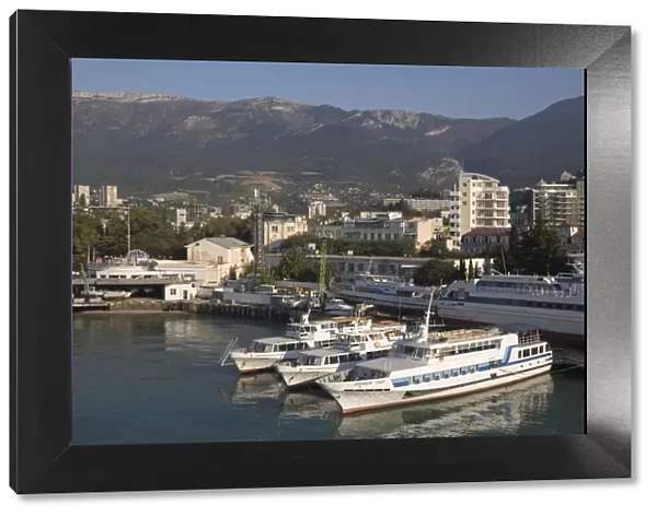 Harbour, Yalta, Crimea, Ukraine, Europe