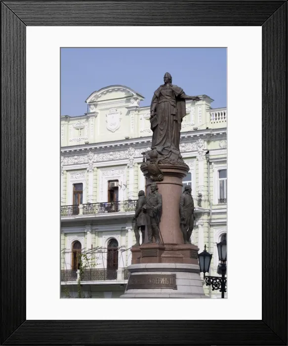 Framed Print : Catherine the Great statue, Odessa, Ukraine, Europe Framed Print : Catherine the Great statue, Odessa, Ukraine, Europe