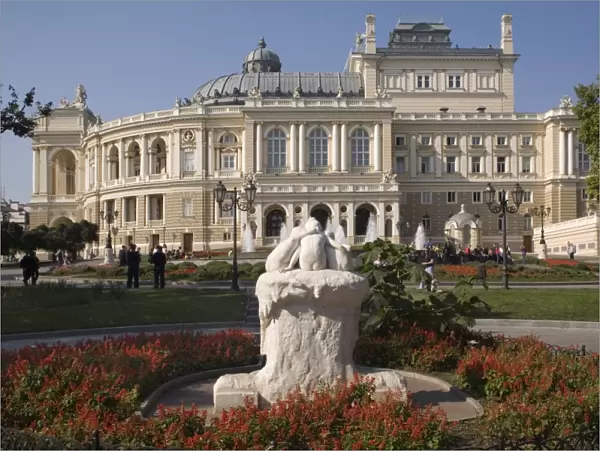 Opera House, Odessa, Ukraine, Europe