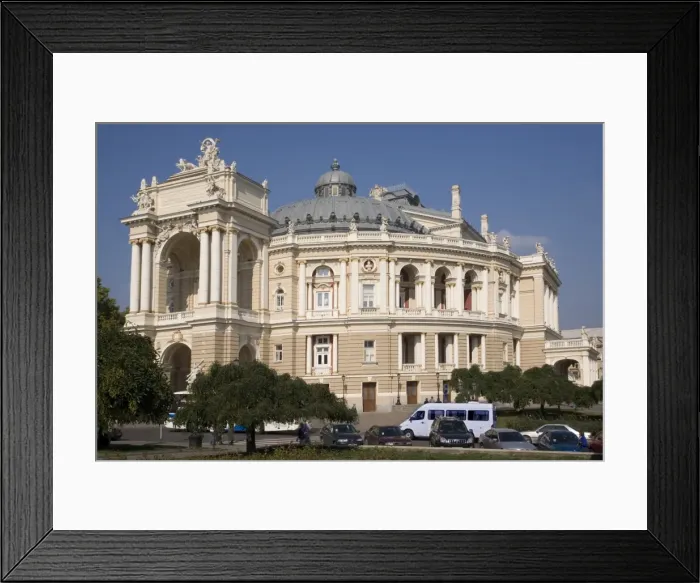 Framed Print : Opera House, Odessa, Ukraine, Europe Framed Print : Opera House, Odessa, Ukraine, Europe