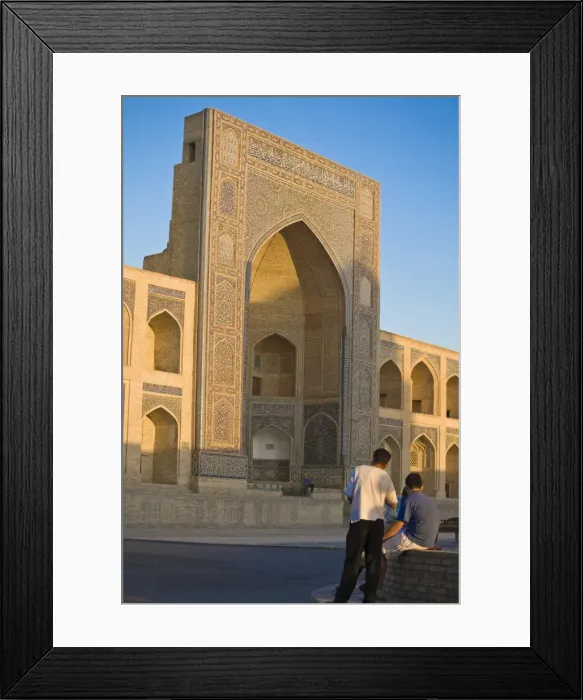 Framed Print : Mir-I-Arab Madrassa, Bukara, Uzbekistan, Central Asia, Asia Framed Print : Mir-I-Arab Madrassa, Bukara, Uzbekistan, Central Asia, Asia