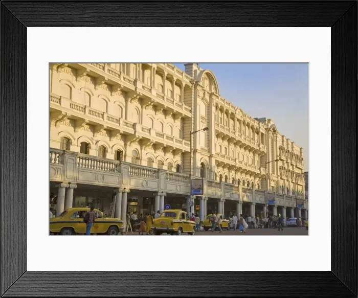 Framed Print : Buildings on Jawaharlal Nehru Road (Chowringhee Road), Chowringhee, Kolkata (Calcutta) Framed Print : Buildings on Jawaharlal Nehru Road (Chowringhee Road), Chowringhee, Kolkata (Calcutta)