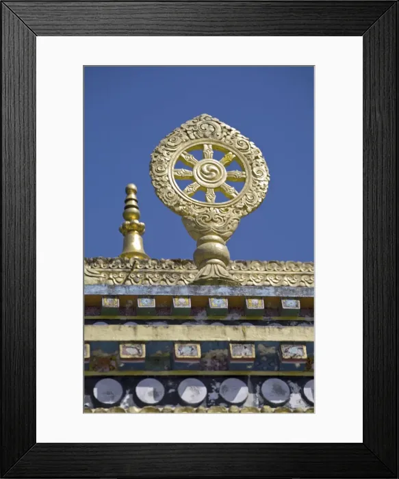 Framed Print : Kathok Wodsallin Gompa, Yuksom (Yuksam), Sikkim, India, Asia Framed Print : Kathok Wodsallin Gompa, Yuksom (Yuksam), Sikkim, India, Asia