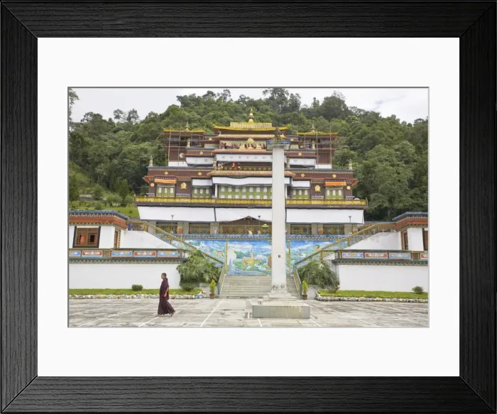 Framed Print : Lingdum Gompa, Gangtok, Sikkim, India, Asia Framed Print : Lingdum Gompa, Gangtok, Sikkim, India, Asia