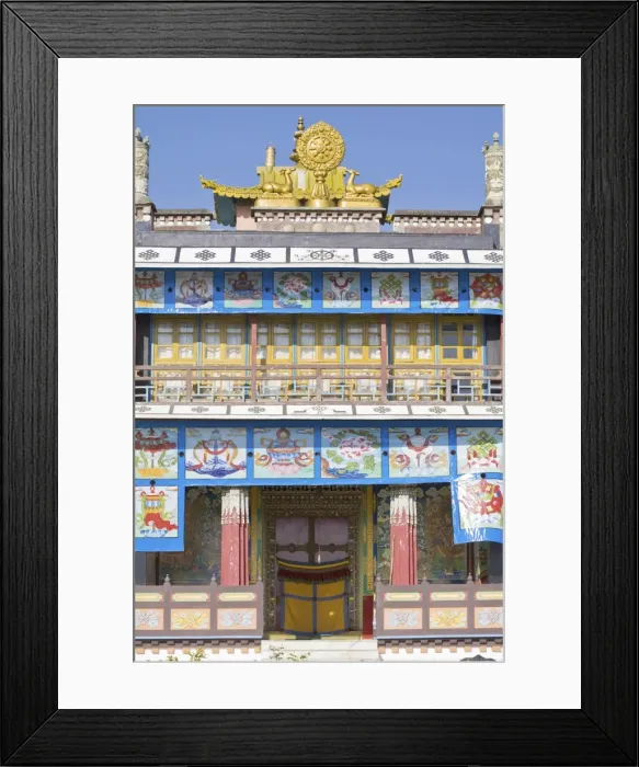 Framed Print : Tharpa Choling Gompa, Kalimpong, West Bengal, India, Asia Framed Print : Tharpa Choling Gompa, Kalimpong, West Bengal, India, Asia