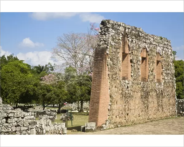 Ruins of Panama Viejo, UNESCO World Heritage Site, Panama City, Panama, Central America