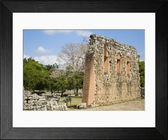 Framed Print : Ruins of Panama Viejo, UNESCO World Heritage Site, Panama City, Panama, Central America Framed Print : Ruins of Panama Viejo, UNESCO World Heritage Site, Panama City, Panama, Central America