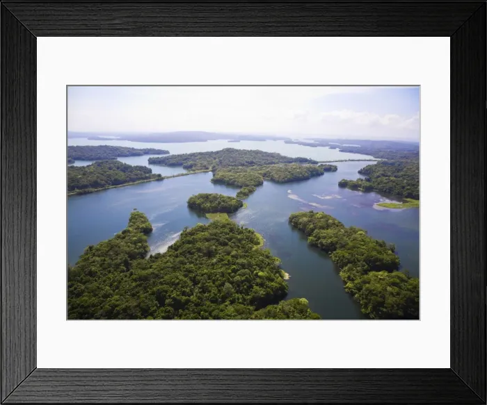 Framed Print : Gatun Lake near Panama Canal, Panama, Central America Framed Print : Gatun Lake near Panama Canal, Panama, Central America