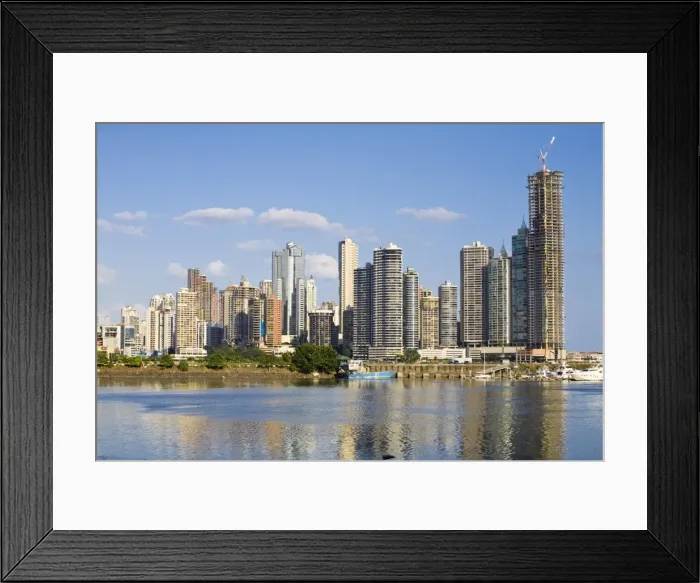 Framed Print : Avenue Balboa and Punta Paitilla, Panama City, Panama, Central America Framed Print : Avenue Balboa and Punta Paitilla, Panama City, Panama, Central America