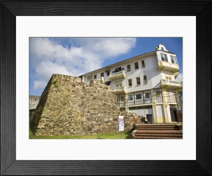 Framed Print : Baluarte Mano de Tigre, Casco Viejo, Panama City, Panama, Central America Framed Print : Baluarte Mano de Tigre, Casco Viejo, Panama City, Panama, Central America