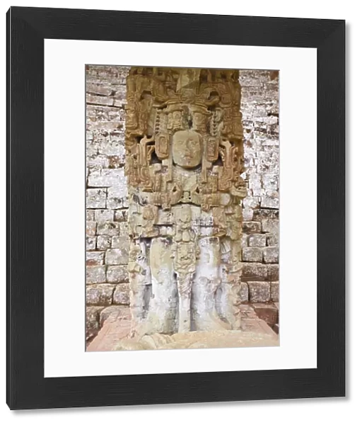 The Great Plaza, Estela N, Copan Ruins, UNESCO World Heritage Site, Honduras