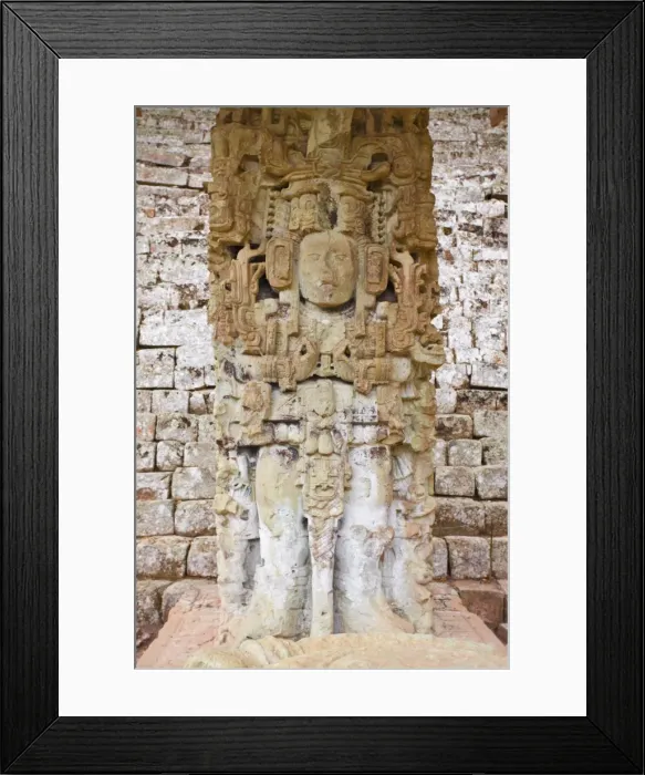 Framed Print : The Great Plaza, Estela N, Copan Ruins, UNESCO World Heritage Site, Honduras Framed Print : The Great Plaza, Estela N, Copan Ruins, UNESCO World Heritage Site, Honduras