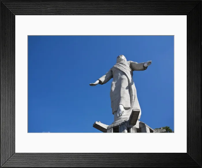 Framed Print : Statue of Jesus Christ, Park Naciones Unidas El Pichacho (United Nations Park) Framed Print : Statue of Jesus Christ, Park Naciones Unidas El Pichacho (United Nations Park)