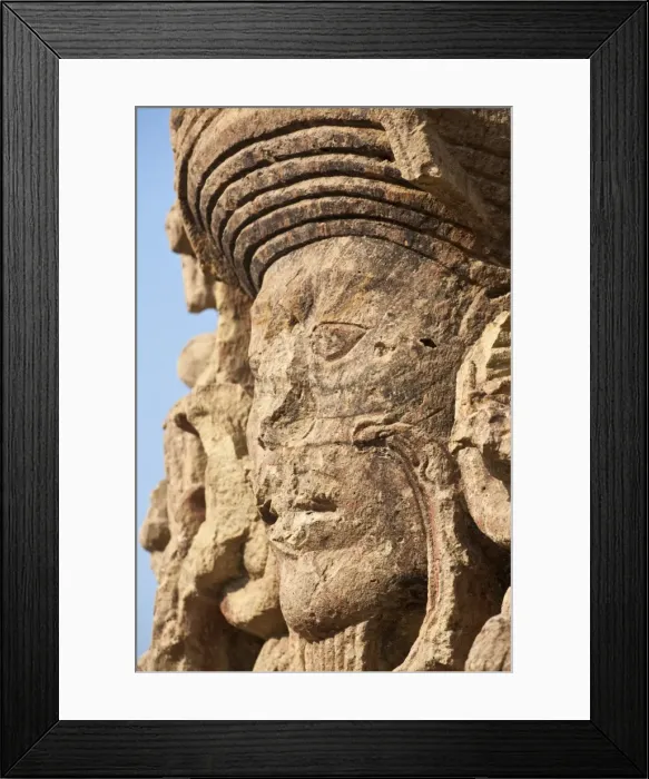 Framed Print : Stela B dating from AD 731, The Great Plaza, Copan Ruins, UNESCO World Heritage Site Framed Print : Stela B dating from AD 731, The Great Plaza, Copan Ruins, UNESCO World Heritage Site