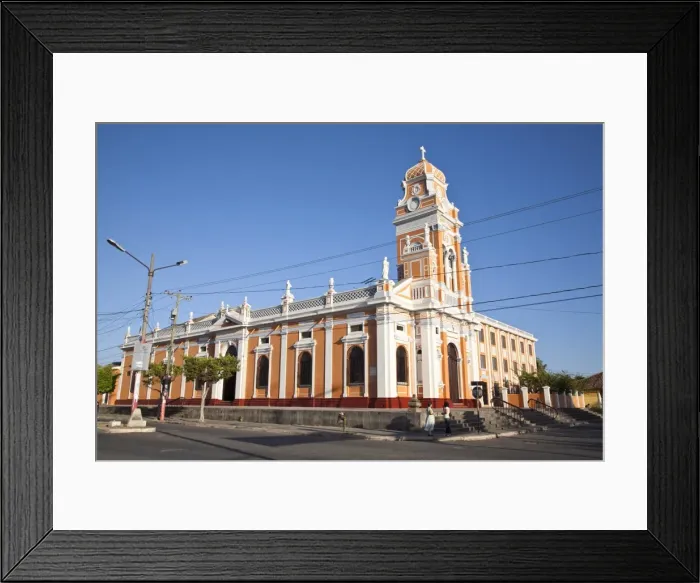 Framed Print : Iglesia de Xalteva, Granada, Nicaragua, Central America