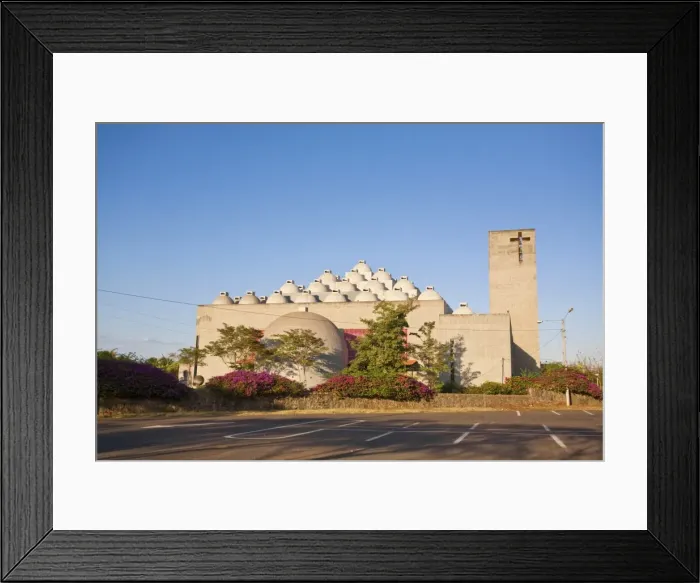 Framed Print : New Cathedral (Nueva catedral), Managua, Nicaragua, Central America Framed Print : New Cathedral (Nueva catedral), Managua, Nicaragua, Central America